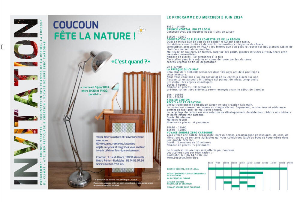 5 juin 2024 journée de l’environnement à Coucoun