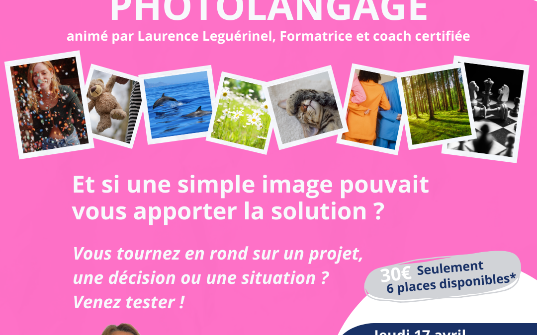 Atelier photolangage avec Laurence